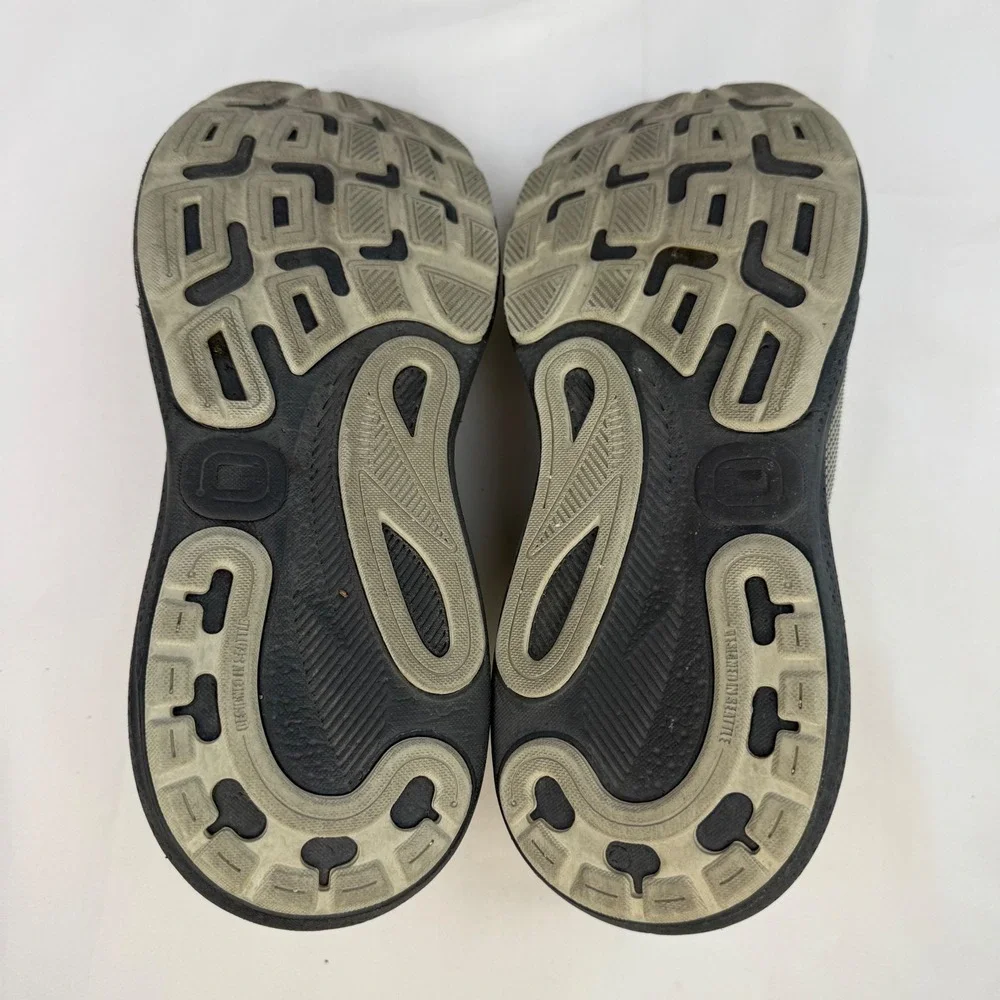 Brooks Adrenaline GTS 24 Mens 8.5 Grey Black Road Running Shoes 1204261B030